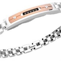 Bracciale Zancan Uomo Hi Teck in Acciaio EHB109 - EHB109